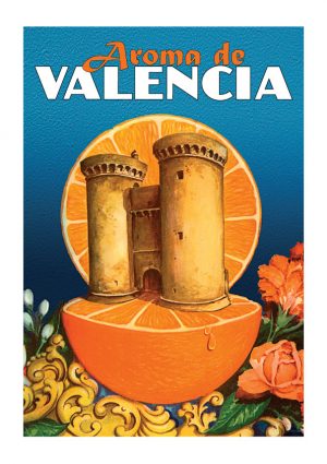 Aroma de Valencia lamina - poster