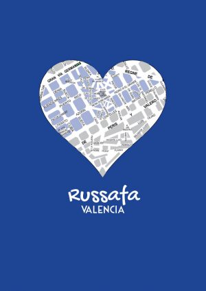 I Love Russafa Mapa