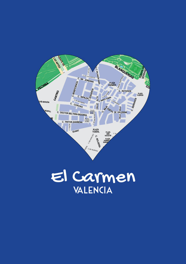 El Carmen Mapa Lamina