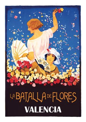Batalla de Flores Valencia Poster