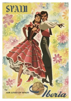 Iberia Airlines Poster