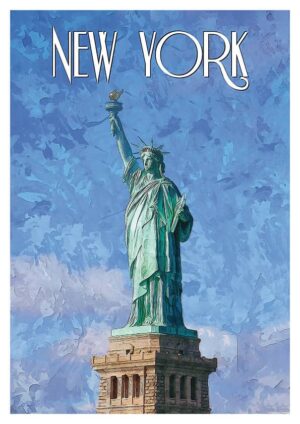 Lady Liberty Poster
