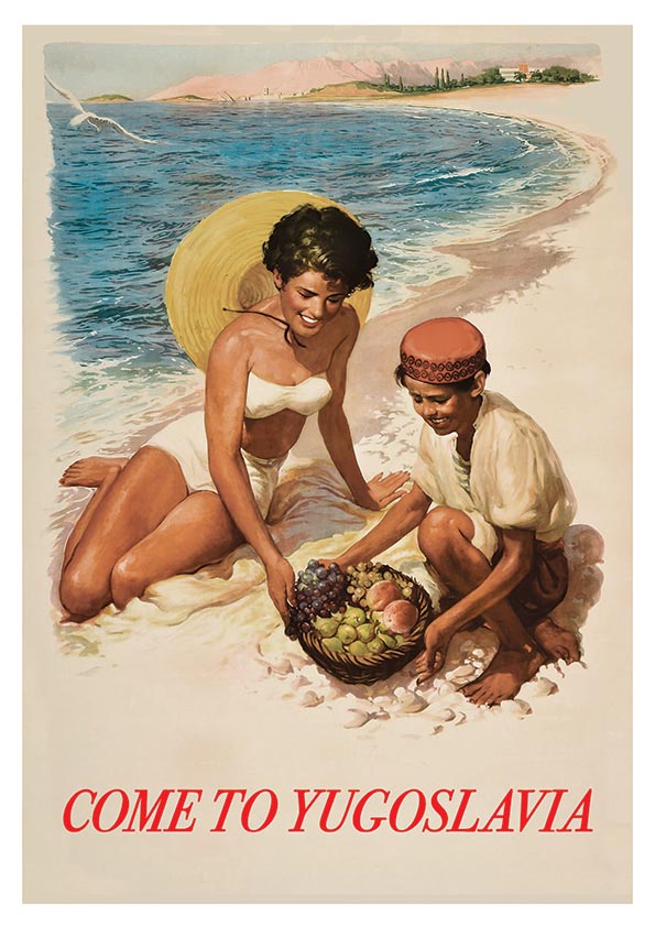 jadran beach poster