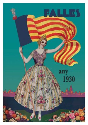 Valencia Fallera Poster
