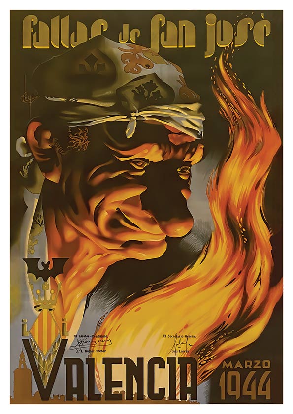 fallas poster 1944 product