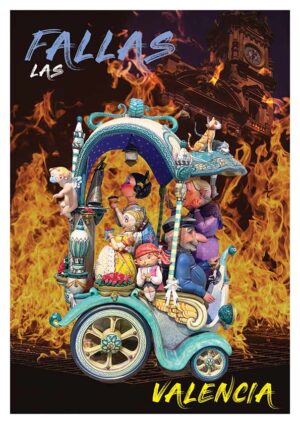 Falleros Y Falleras Poster