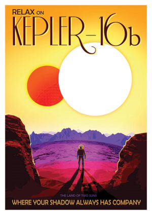 Kepler 16b Poster