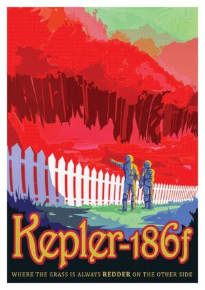 Kepler 186f Poster