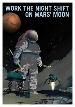 Mars Moons Poster