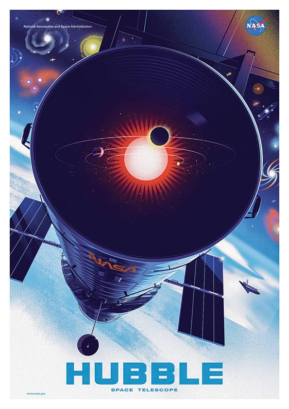 hubble poster product