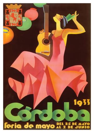 Feria Cordoba 1933 Poster