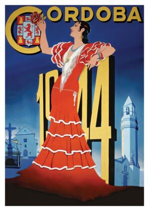 Feria Cordoba 1944 Poster
