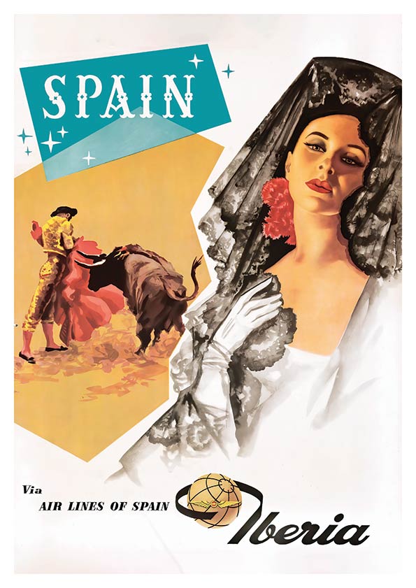 travel to spain poster