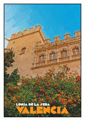 Lonja de Seda Poster