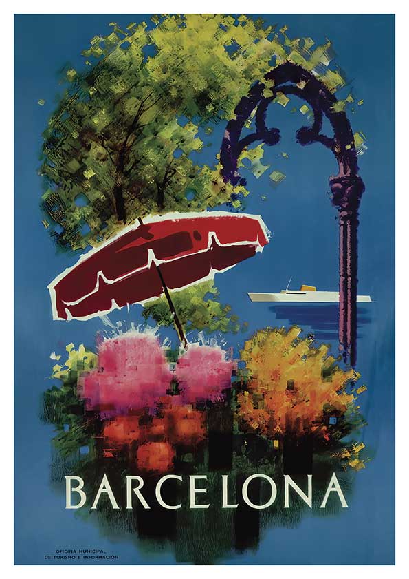 Barcelona poster product