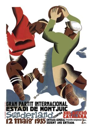 Catalunya Soccer Poster