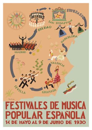 Fiestas De España Poster