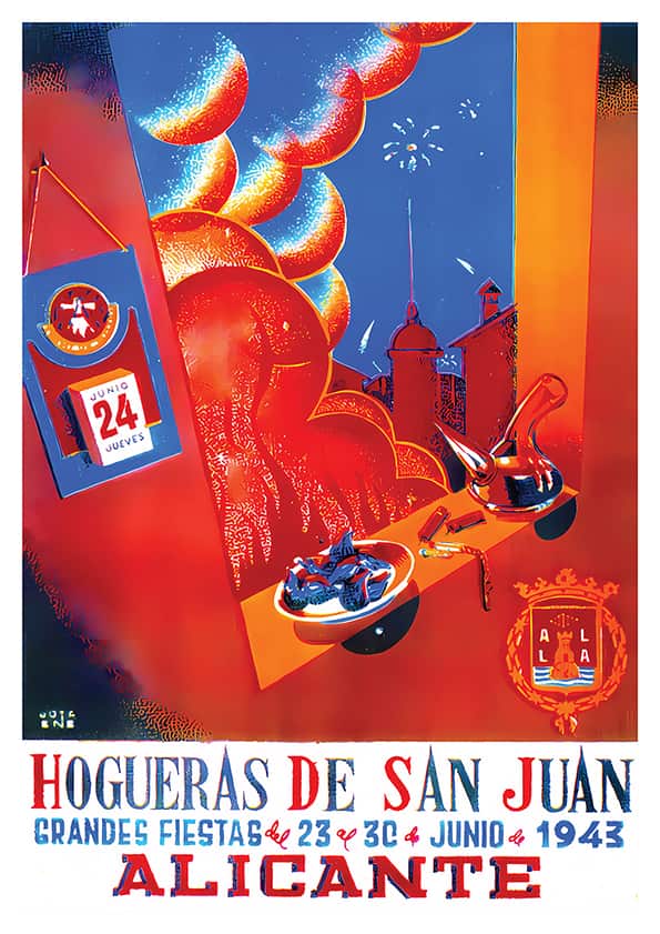 6079.hogueras poster 1943 product hogueras poster 1943 product