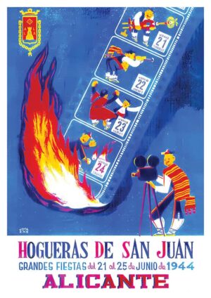 Hogueras Poster 1944