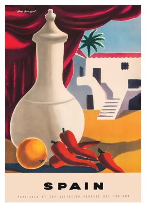 Spain Travel Poster