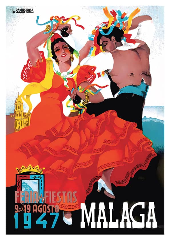 Malaga 1947 Poster