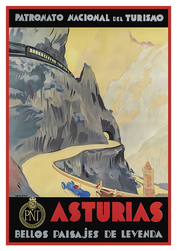 Visit Asturias Poster