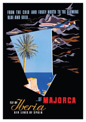 Iberia Mallorca Poster