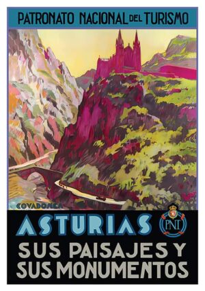 Asturias Paisajes Poster