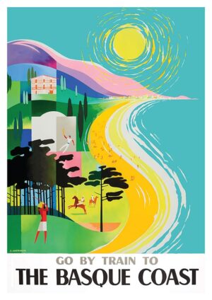 Basque Coast Poster