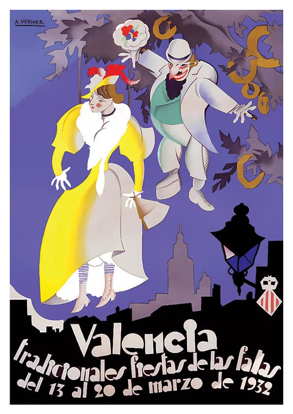 6629. Fallas poster 1932 product Fallas poster 1932 product