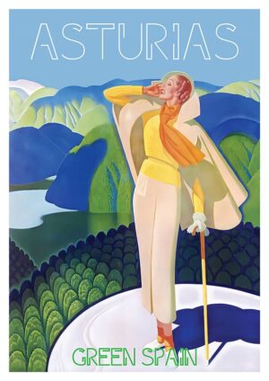 Asturias Verde Poster