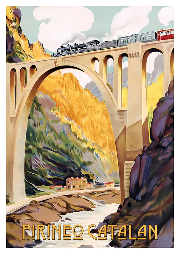 Pirineo Catalan Poster