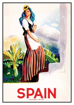 Canary Isles Poster