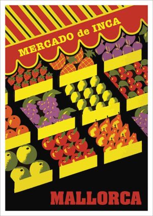Mercado Mallorca Poster