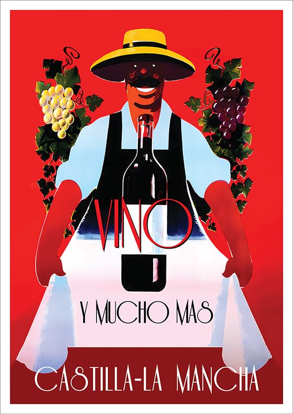 Vino de Castilla-La Mancha poster