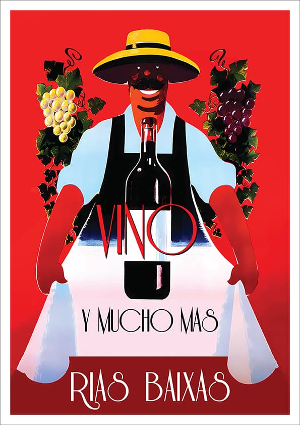 Vino de Galicia poster