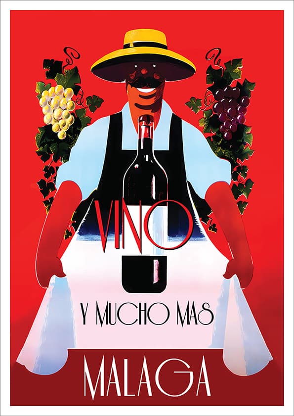 Vino de Malaga poster