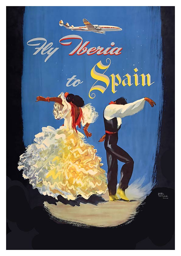 fly to spain poster product fly to spain poster product