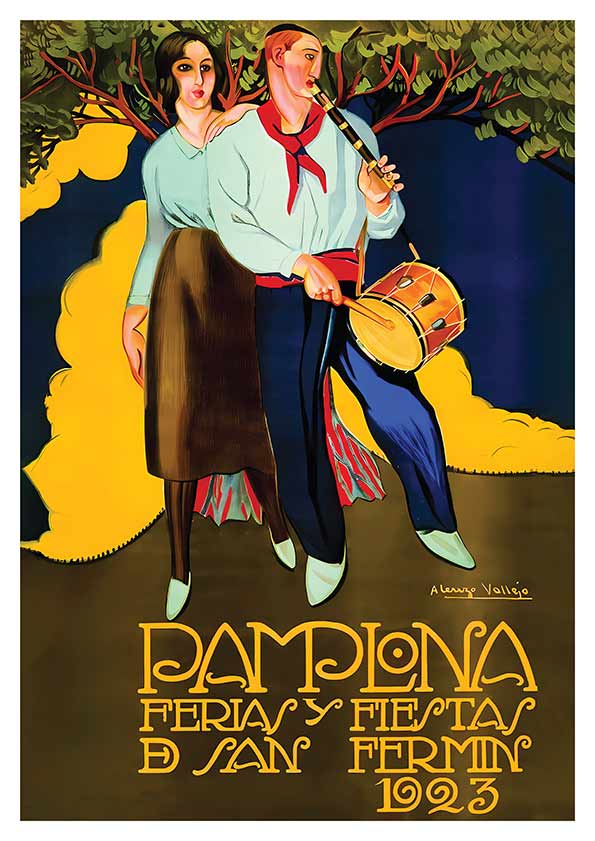 pamplona 1923 poster product