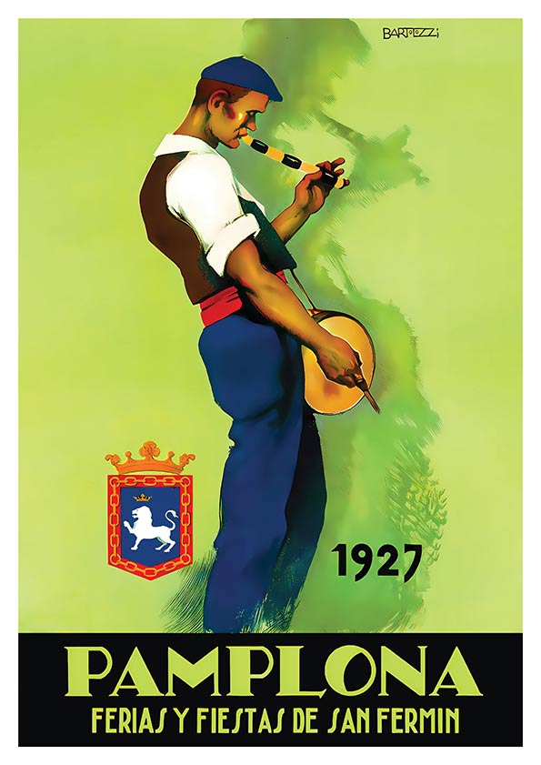 pamplona 1927 poster product pamplona 1927 poster product