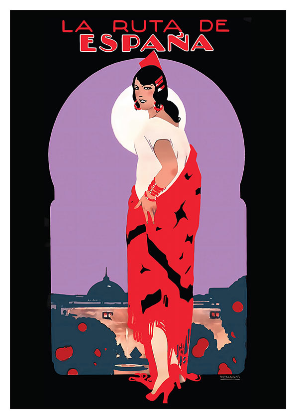 ruta de espana poster product ruta de espana poster product