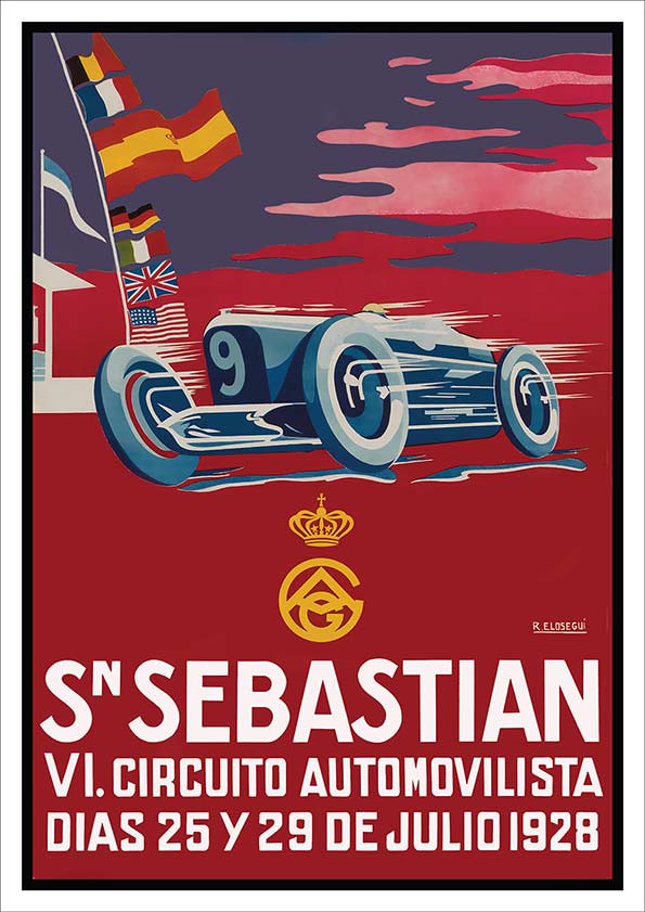 circuito San Sebastian poster