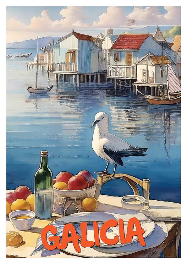 costa galicia poster product costa galicia poster product