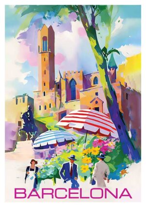Les Rambles Poster