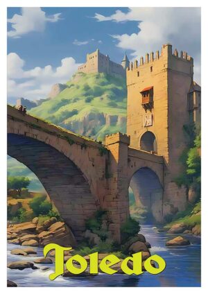 Toledo Travel Poster
