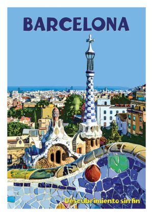 Parc Guell Poster