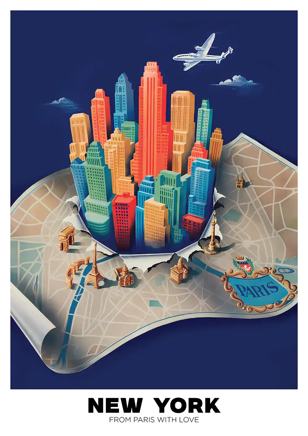 Classic New York Poster Classic New York Poster