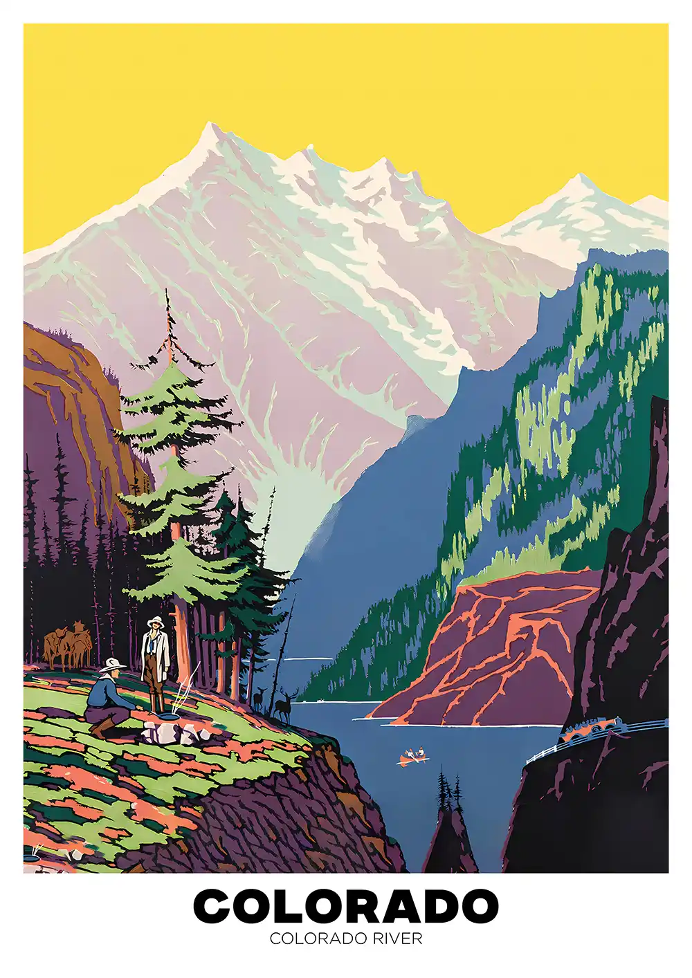 Colorado River Poster 2 Colorado River Poster 2