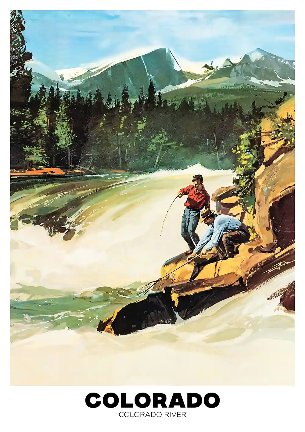 Colorado Travel Poster
