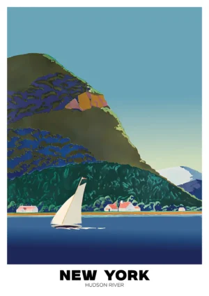 Hudson River Poster